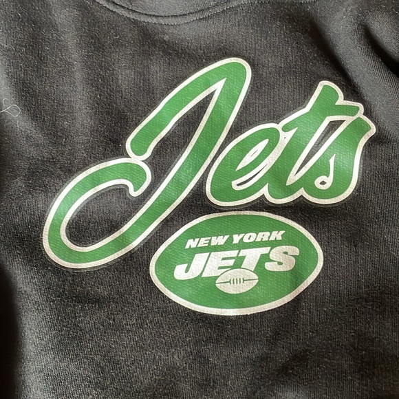NFL New York Jets Girls' Fleece Hooded Sweatshirt - Picture 6 of 6